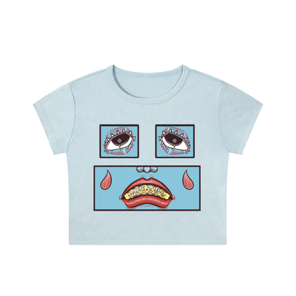 Feelin' Blue Crop Top