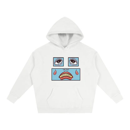 Feelin' Blue Oversize Fleeced Hoodie
