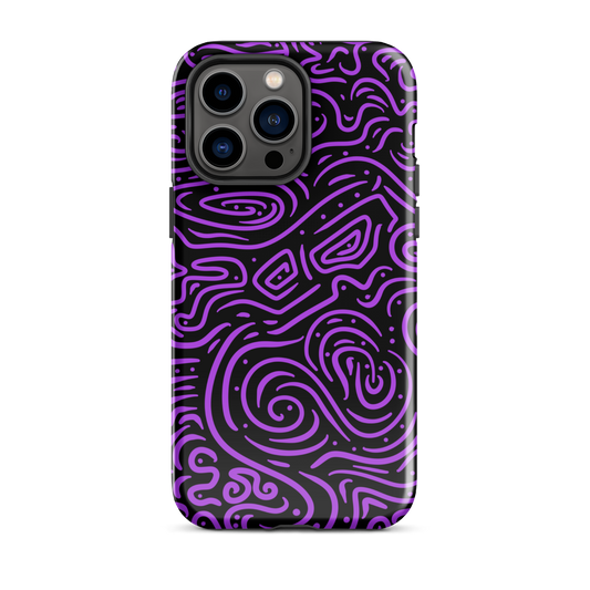 Lilac Field iPhone Case