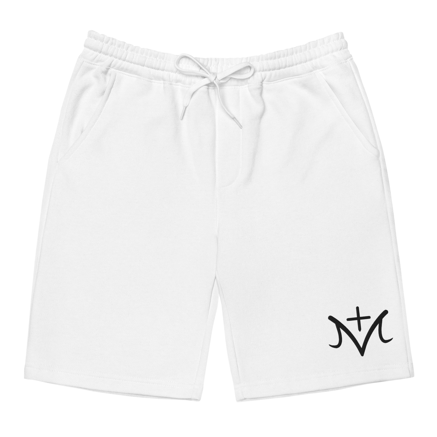 Yang Embroidered Fleece Shorts